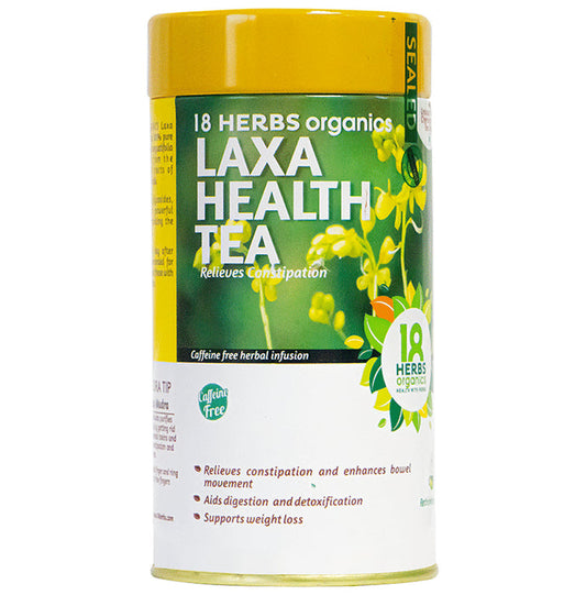 18 Herbs Organics Laxa Health Tea Bag (1.3gm Each) - Classic Derma