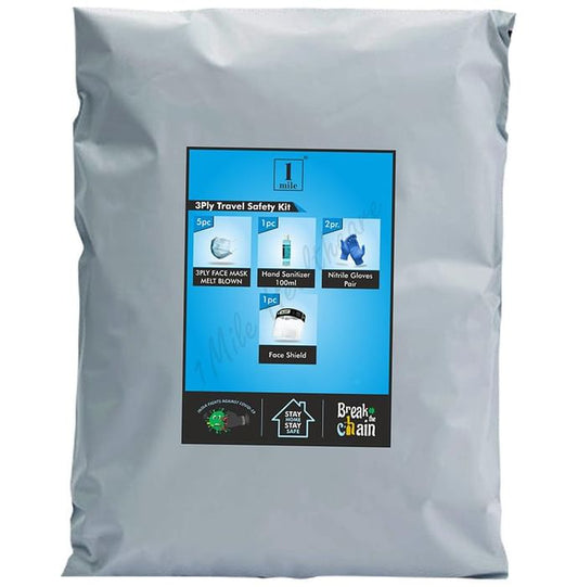 1Mile 3Ply Travel Safety Kit - Classic Derma