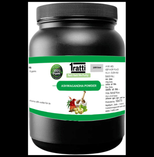 1ratti Ashwagandha Powder - Classic Derma