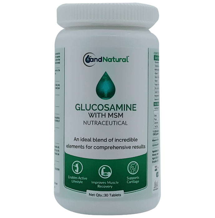6th and Natural Glucosamine with MSM Tablet - Classic Derma