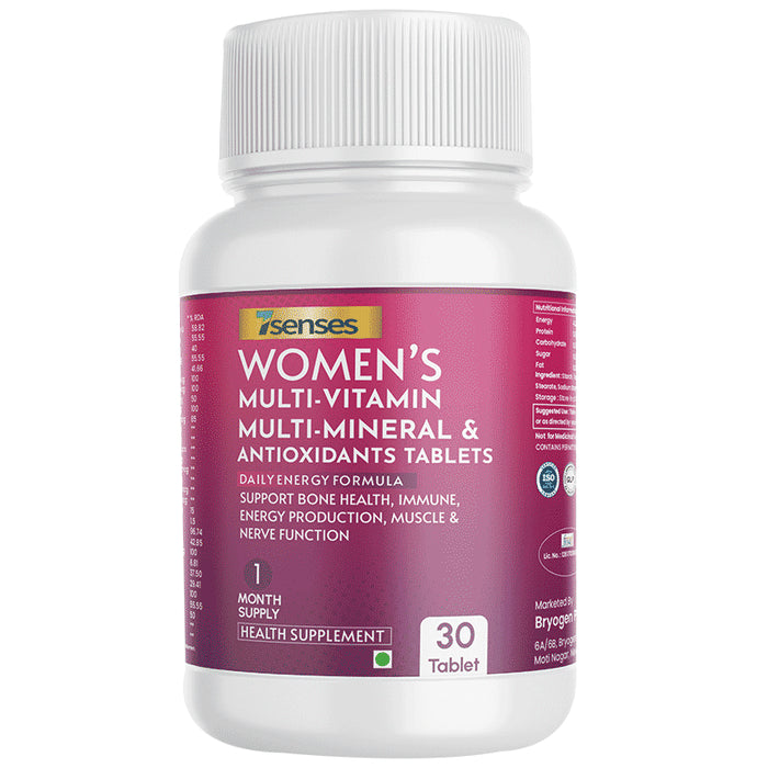 7 Senses Women's Multivitamin Multi mineral & Antioxidants Tablet - Classic Derma