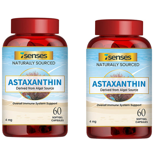 7Senses Astaxanthin 4mg Softgel Capsule (60 Each) - Classic Derma