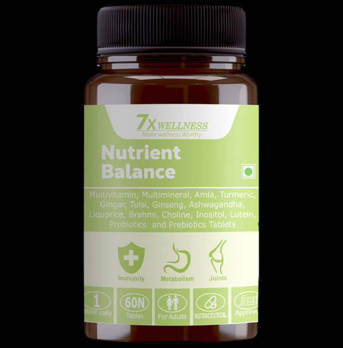 7X Wellness Nutrient Balance Tablet (60 Each) - Classic Derma