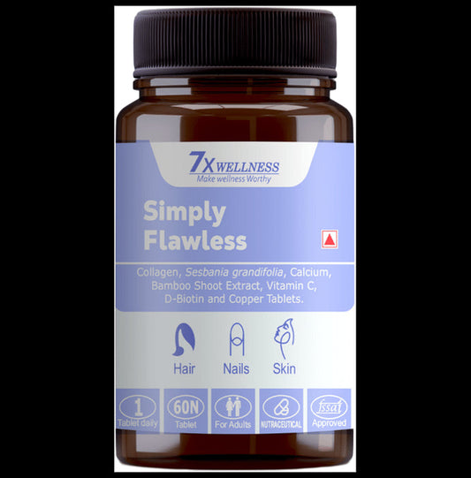 7X Wellness Simply Flawless Tablet (60 Each) - Classic Derma