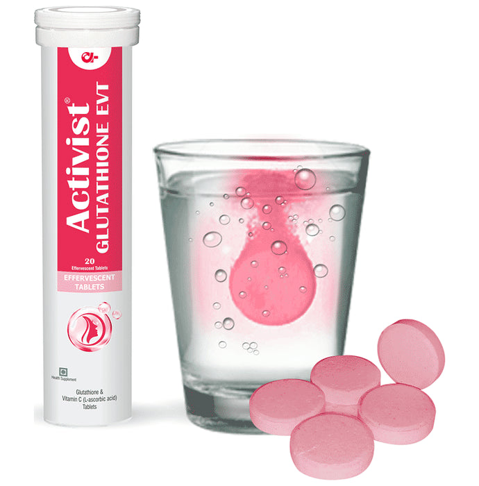 Activist Glutathione Evt Effervescent Tablet