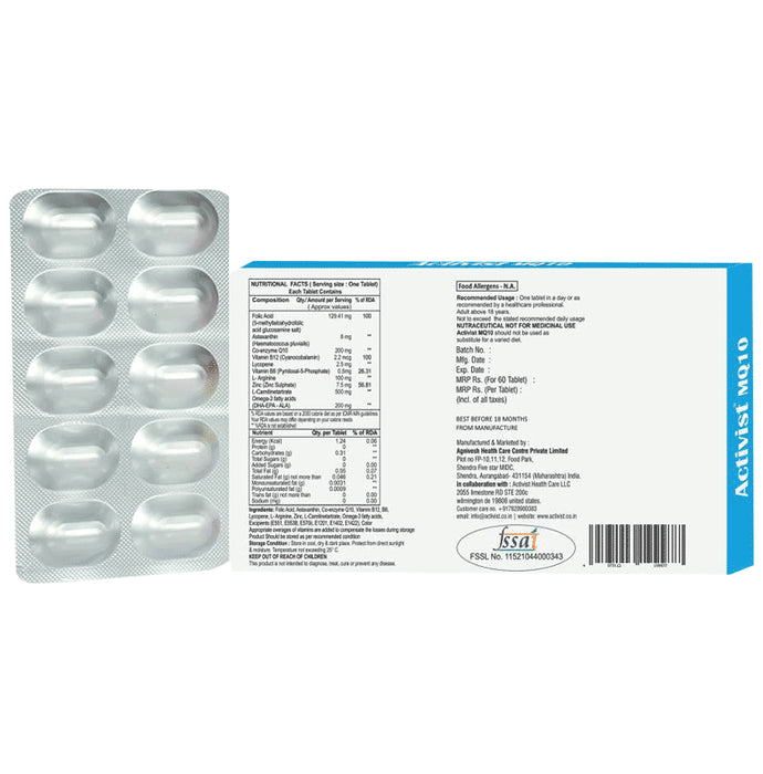 Activist MQ 10 Tablet (10 Each)