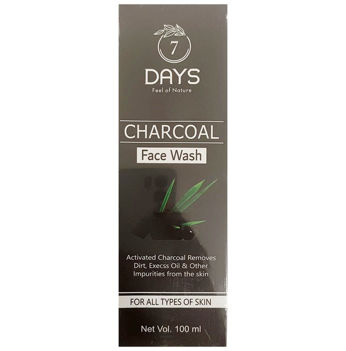 7Days Charcoal Face Wash - Classic Derma