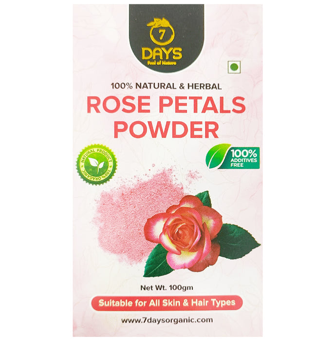 7Days Rose Petals Powder - Classic Derma