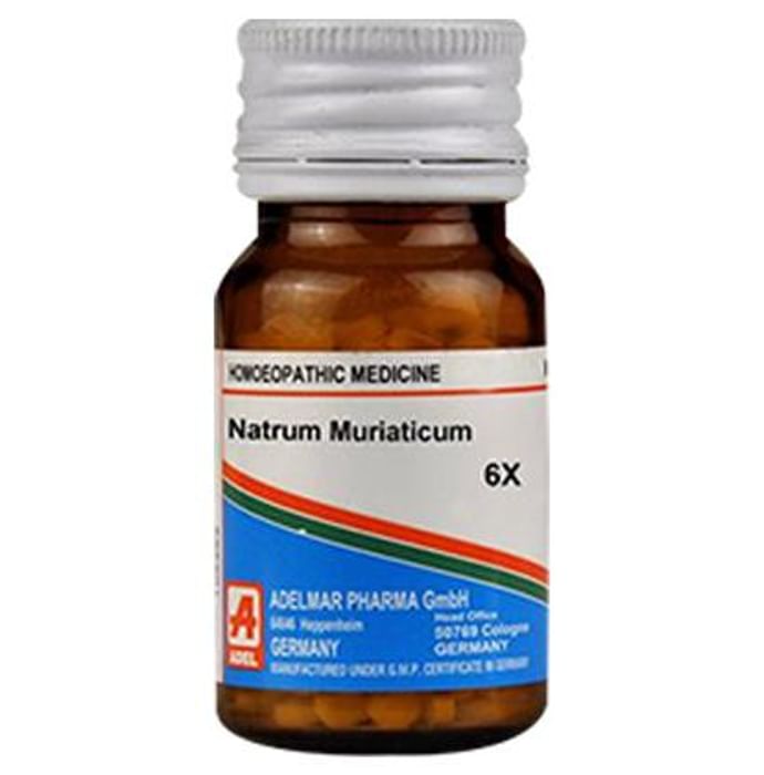 ADEL Natrum Muriaticum Biochemic Tablet 6X - Classic Derma