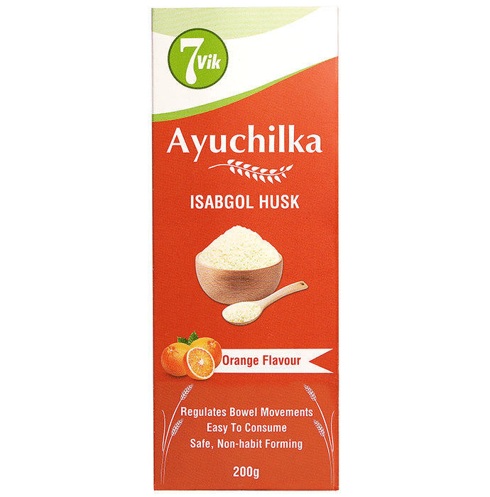 7vik Ayuchilka Isabgol Husk Powder Orange - Classic Derma