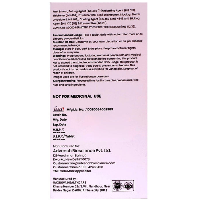 Adrun 9G Multivitamin Antioxidant Tablet