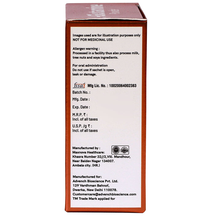 Adrun Glutamax L-Glutamine Powder Sachet (15gm Each) Orange