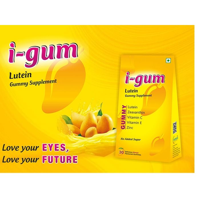 Aesthetic Softcaps I-gum Lutein Gummies Mango