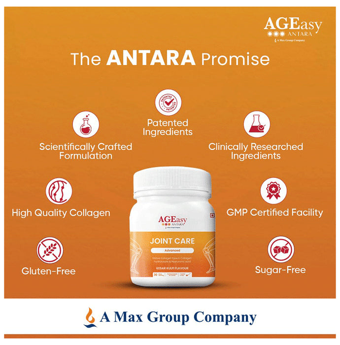 AGEasy Knee Joint Care Advanced Type-II Collagen Kesar Kulfi