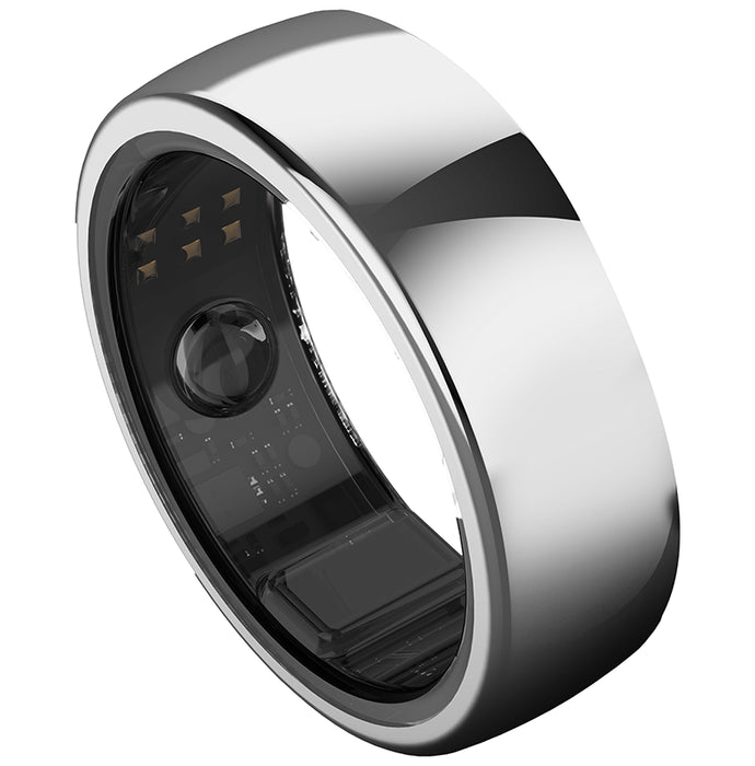 Aabo X1 Titanium Built IP68 Smart Ring Silver 11 - Classic Derma