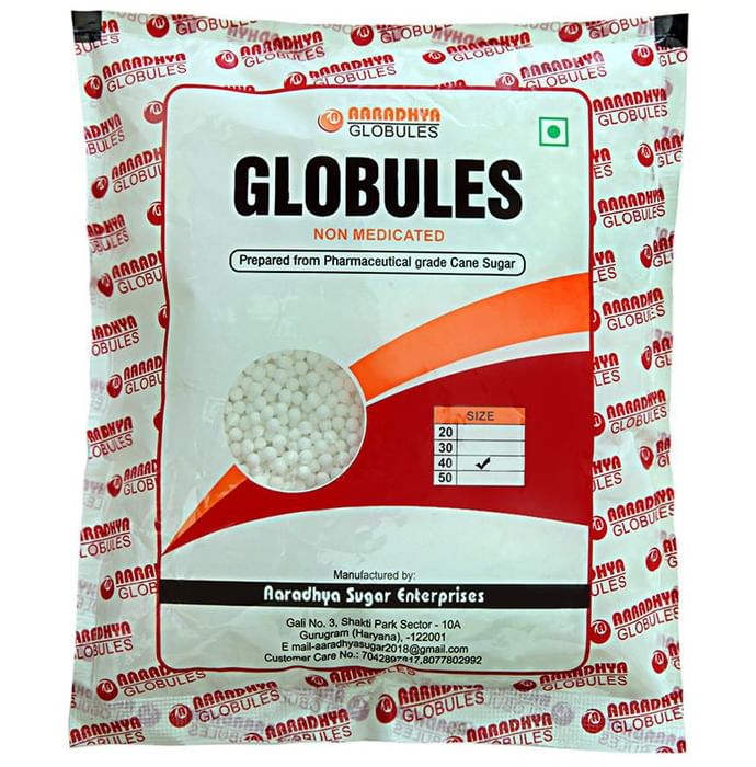 Aaradhya Sugar Globules Size 40 - Classic Derma