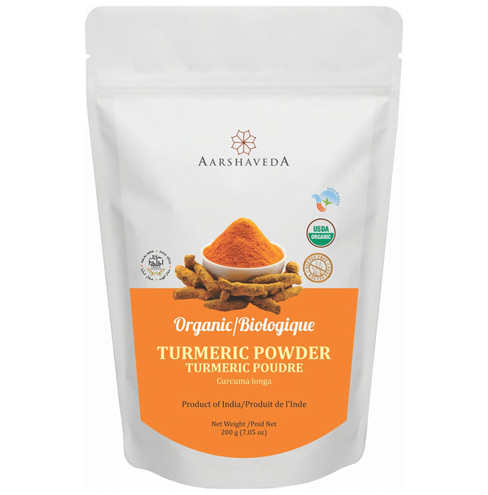 Aarshaveda Organic Turmeric Powder - Classic Derma