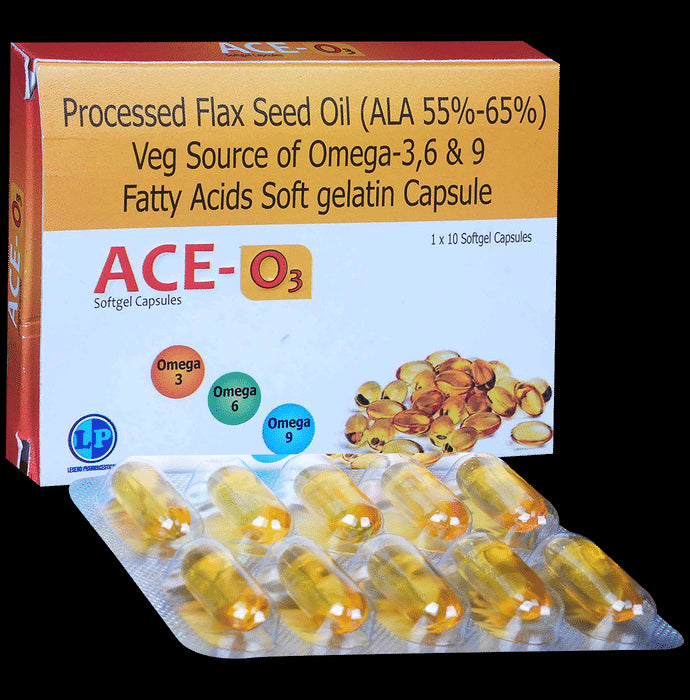 Ace-O3 Softgel Capsule - Classic Derma