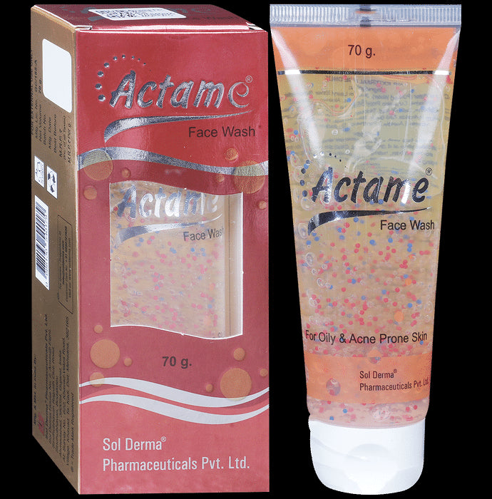Actame Face Wash | For Acne Prone Skin - Classic Derma