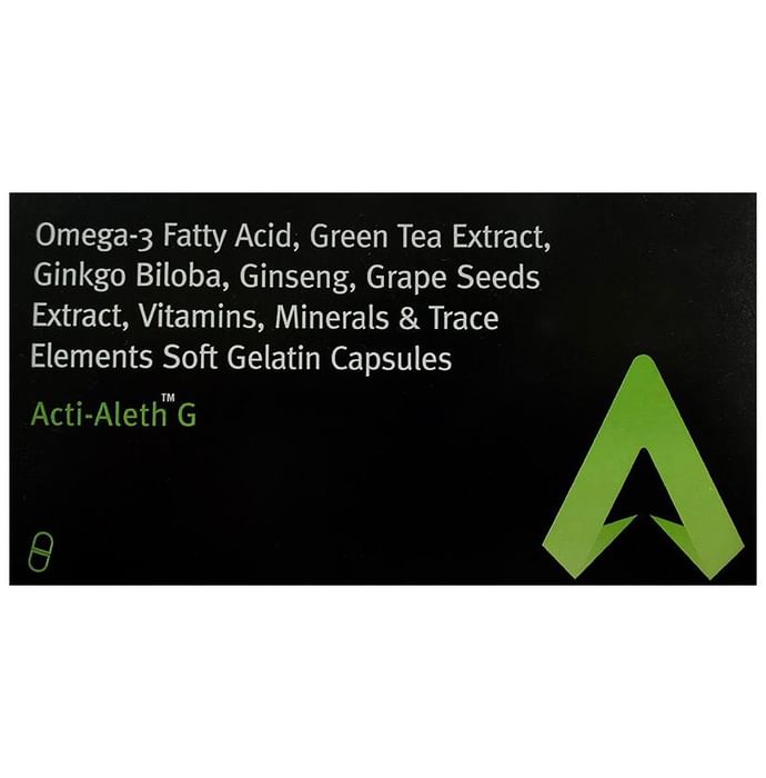 Acti-Aleth G Soft Gelatin Capsule - Classic Derma