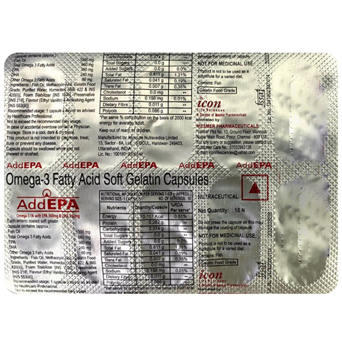 Addepa Soft Gelatin Capsule - Classic Derma