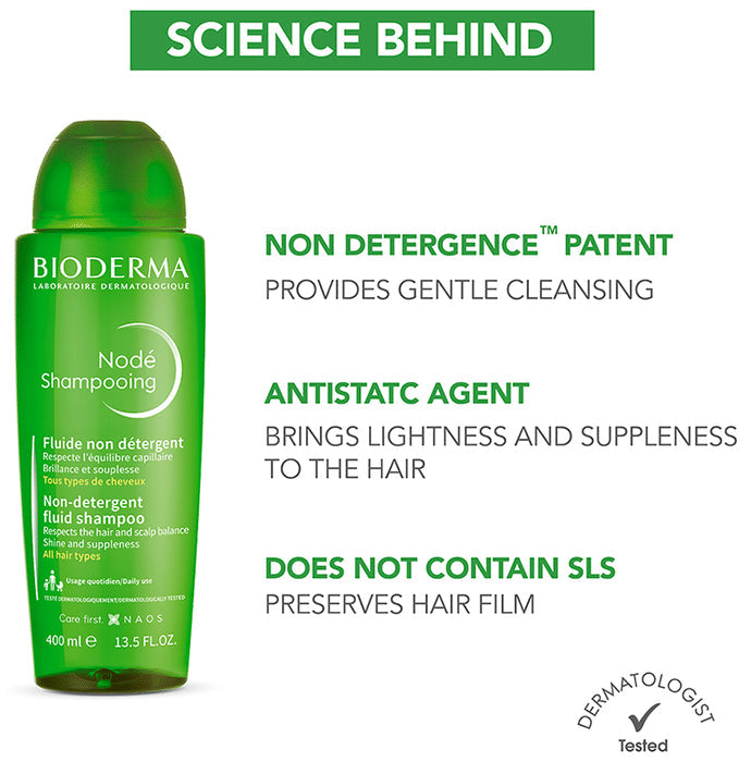 Bioderma Node Shampooing Non Detergent Fluid Shampoo