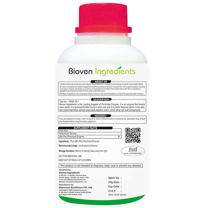 Bioven Ingredients Bio-Pec Pectinase Enzyme