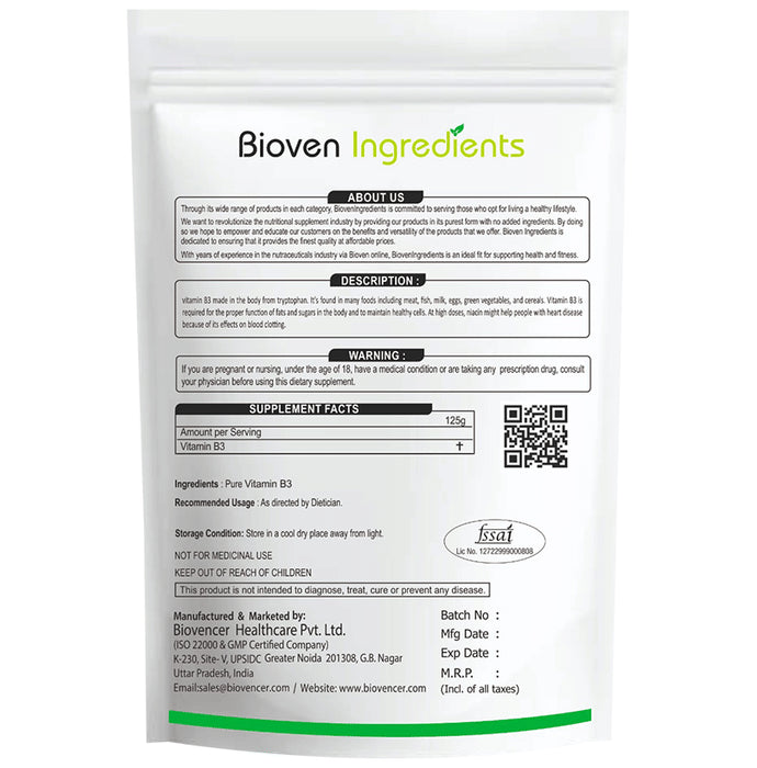 Bioven Vitamin B3 Powder