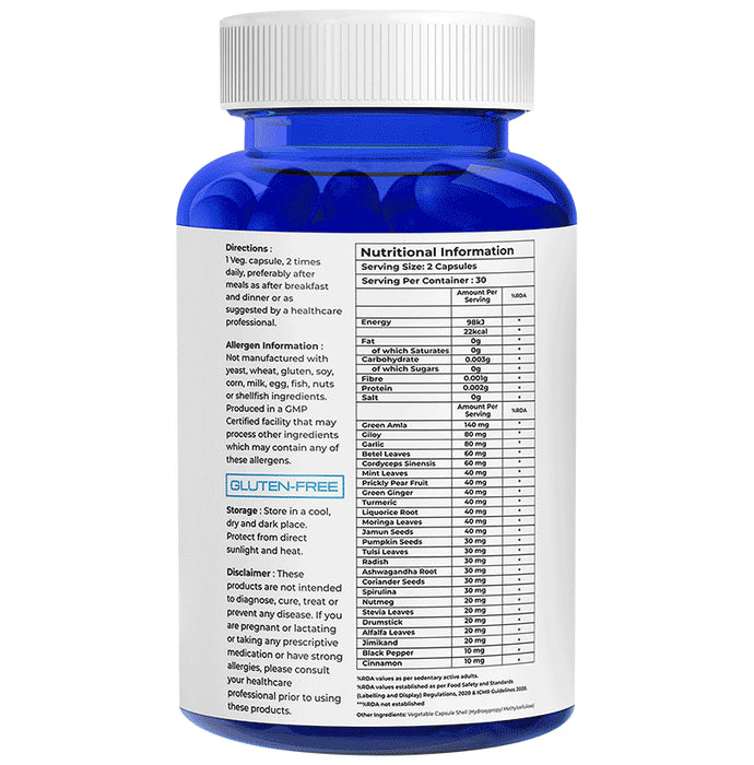 Biovitalia Organics Plant Based Immunity Booster Capsule