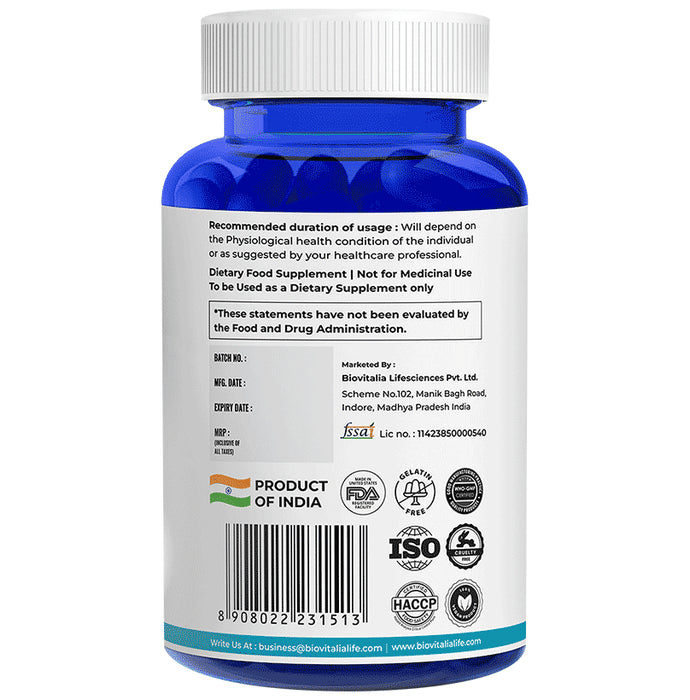 Biovitalia Organics Vitamin C + Zinc Capsule