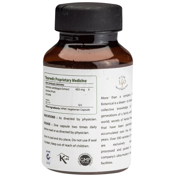 Bixa Botanical Garcinia Vegetarian Capsule