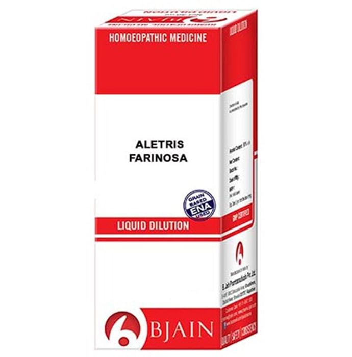 Bjain Aletris Farinosa Dilution 3X - Classic Derma