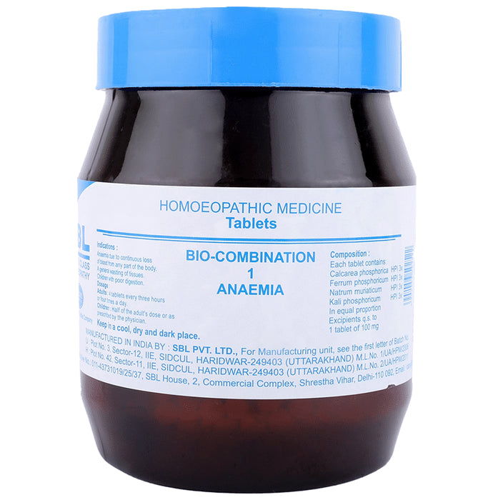 SBL Bio-Combination 1 Tablet - Classic Derma