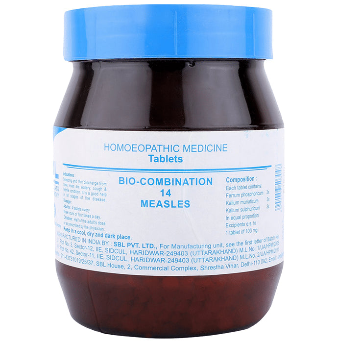 SBL Bio-Combination 14 Tablet - Classic Derma