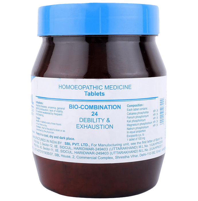 SBL Bio-Combination 24 Tablet - Classic Derma