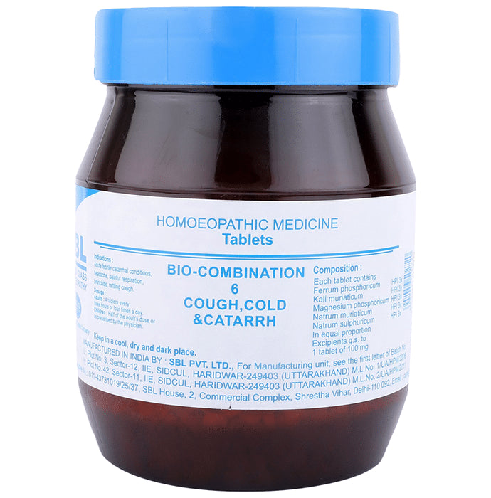 SBL Bio-Combination 6 Tablet - Classic Derma