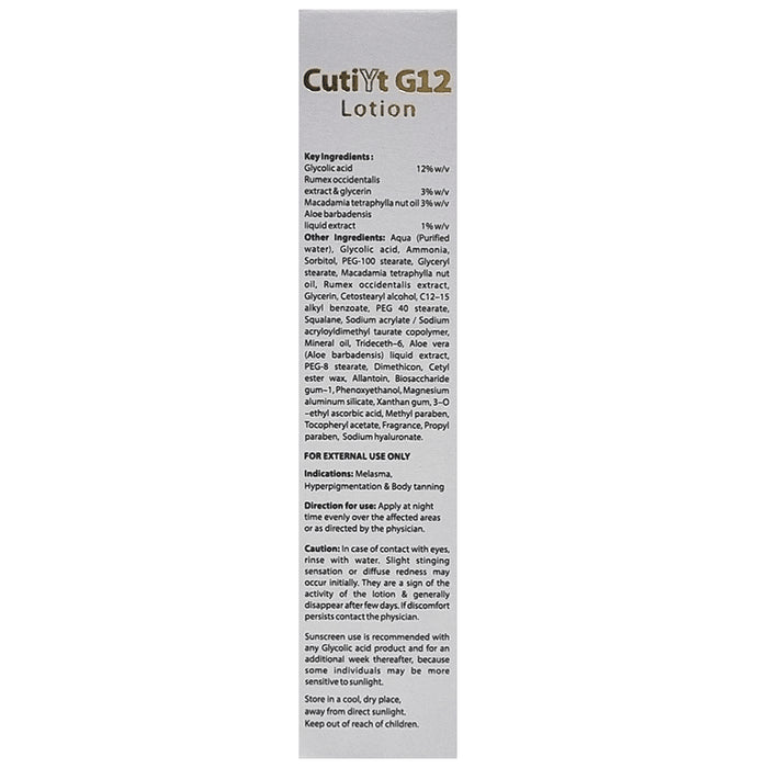 Cutiyt G12 Lotion