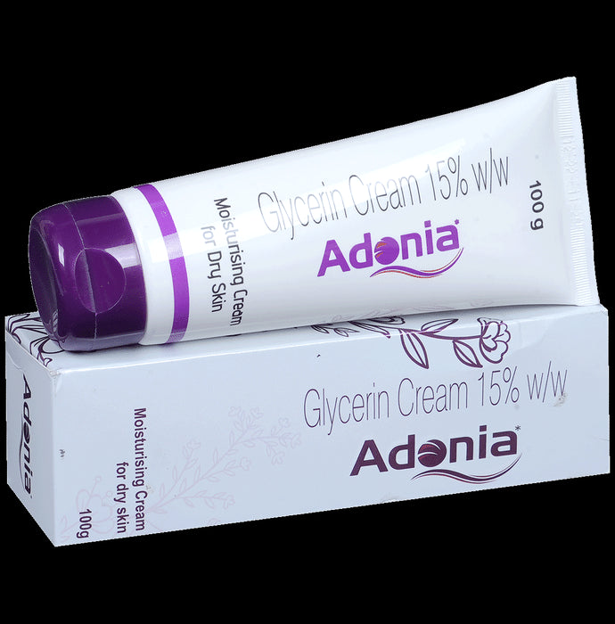Adonia Glycerin Moisturising Cream 15% w/w | For Dry Skin - Classic Derma