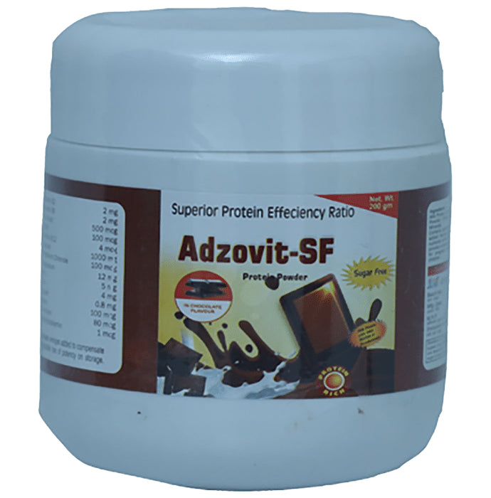 Adzovit-SF Protein Powder Chocolate - Classic Derma