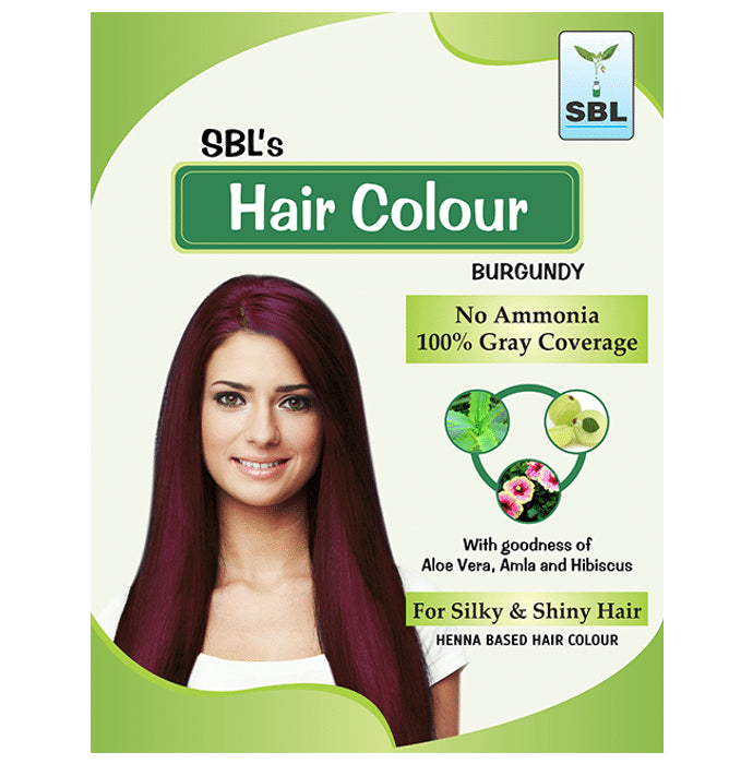 SBL Hair Colour 12 Sachets Burgundy - Classic Derma