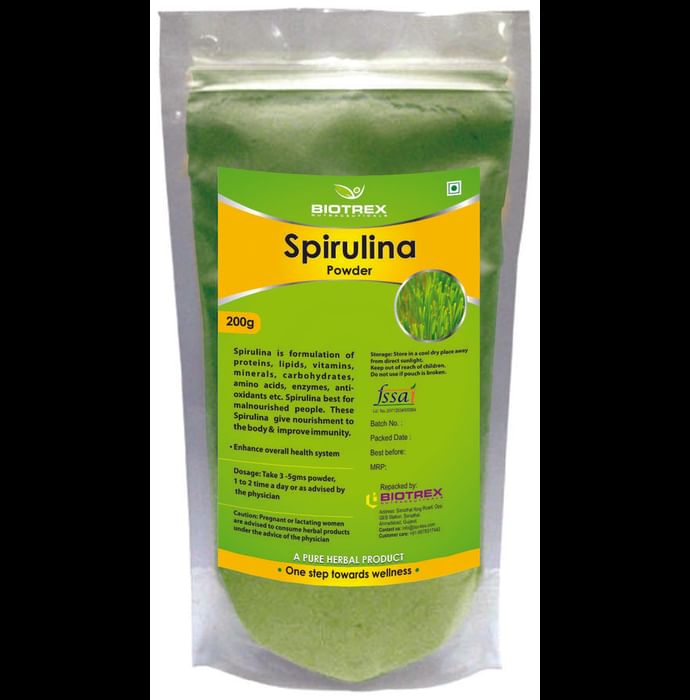 Biotrex Spirulina Herbal Powder - Classic Derma