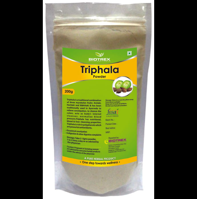 Biotrex Triphala Herbal Powder - Classic Derma
