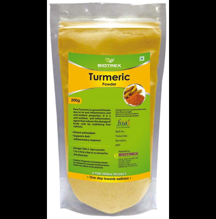 Biotrex Turmeric Herbal Powder - Classic Derma