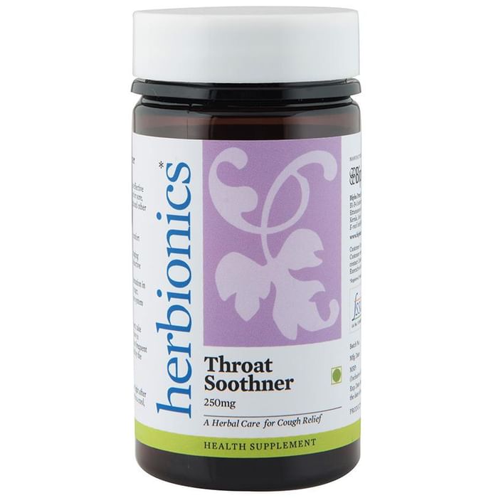 Bipha Ayurveda Herbionics Throat Soothner 250mg Tablet - Classic Derma