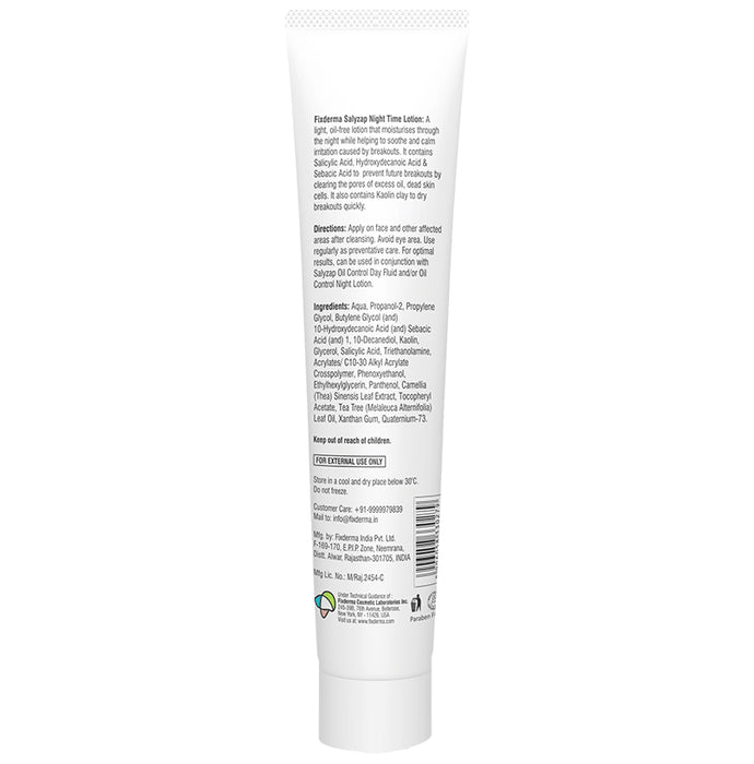 Fixderma Salyzap Lotion For Acne Night Time