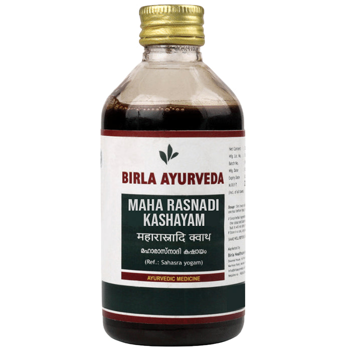 Birla Ayurveda Maha Rasnadi Kashayam - Classic Derma