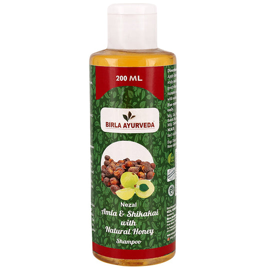 Birla Ayurveda Nezal Amla & Shikakai Shampoo - Classic Derma