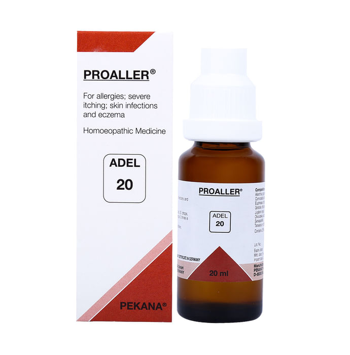 ADEL Anti Allergic Combo Pack of ADEL 20 Proaller Drop 20ml & Kalium Bichromicum Dilution 200 CH 10ml