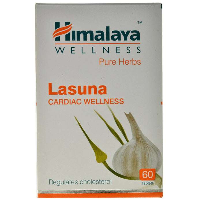 Himalaya Wellness Pure Herbs Lasuna Cardiac Wellness Tablet | For Healthy Cholesterol