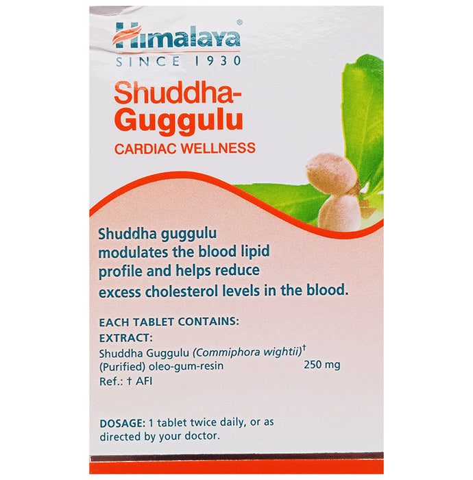 Himalaya Wellness Shuddha Guggulu Cardiac Wellness Tablet (60 Each)